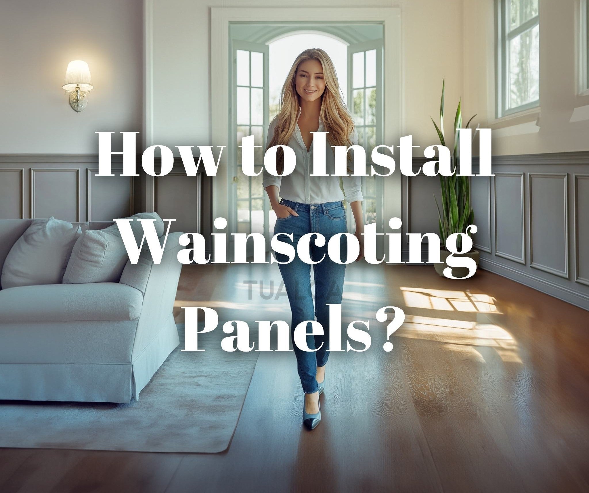 Installing Wainscoting Panels