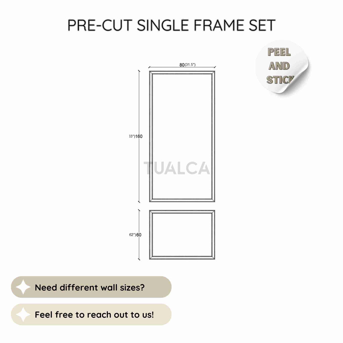 CST-002-Wall-Molding-kit-full-wall-frame-set-TUALCA
