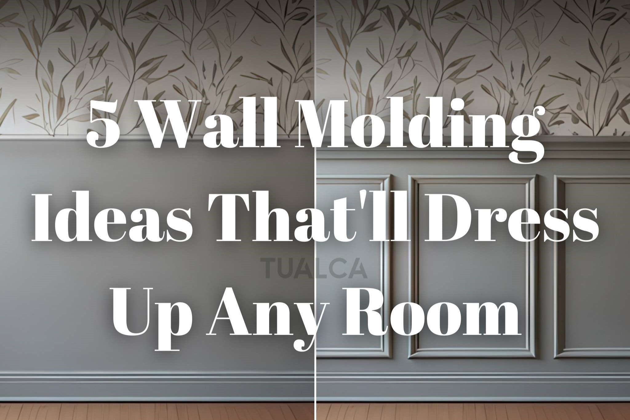 5 Wall Molding Ideas