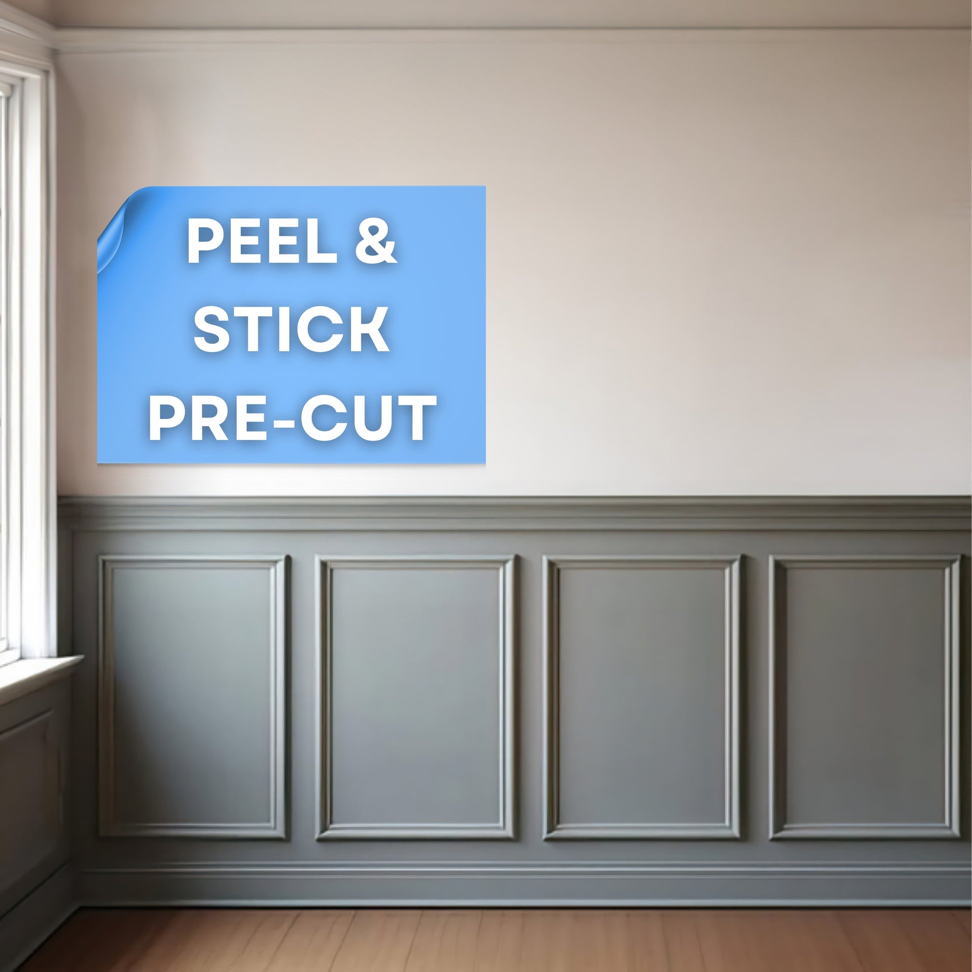 peel and stick wall molding tualca