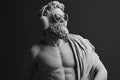 3D Man Statue Wall Art | Mythological Relief Mural Decor | Luxury Wallpaper YM-05072