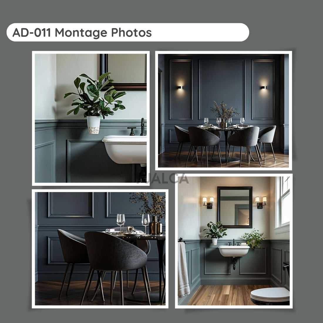 AD-011-tualca-wall-moldings-paintable-waterproof