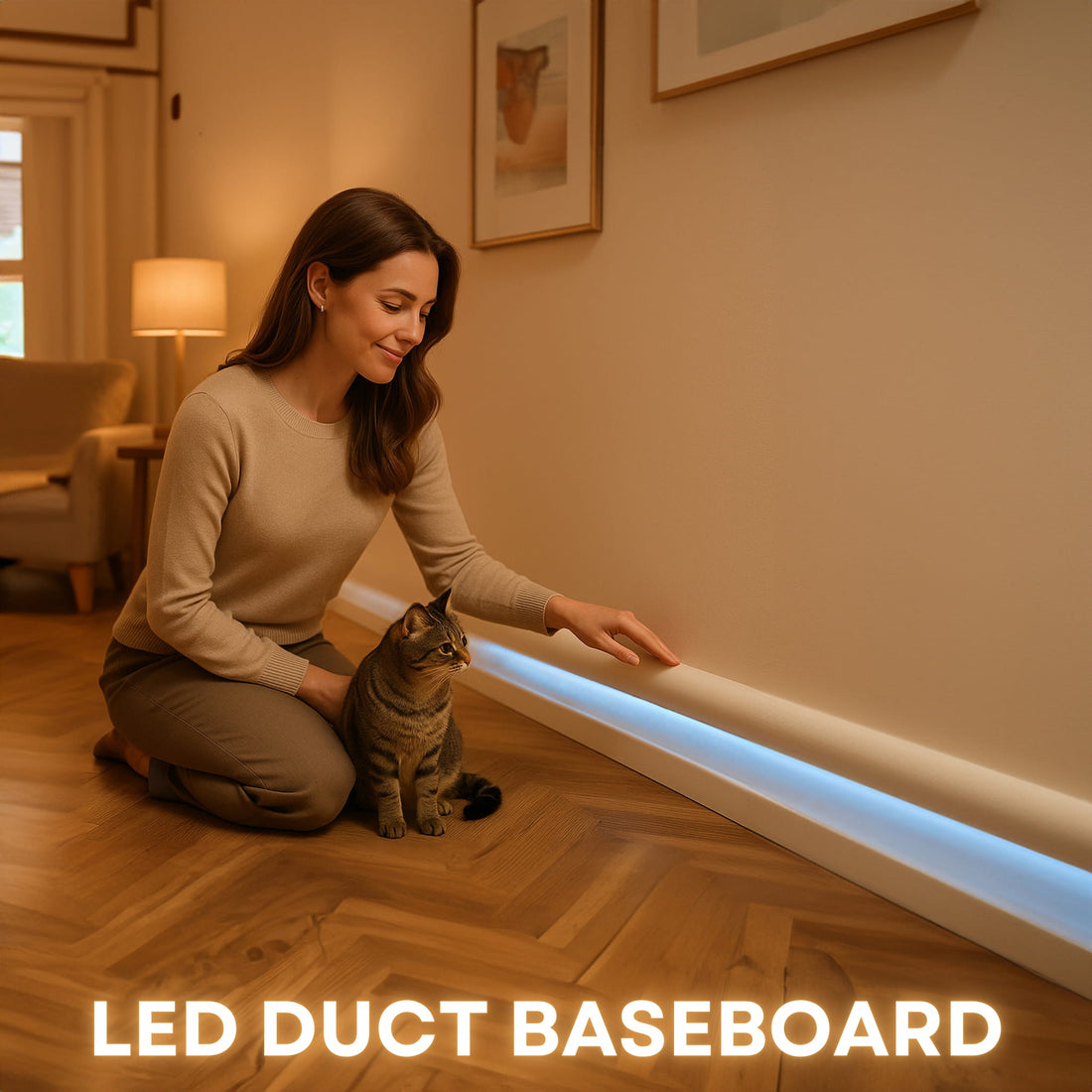 ASL-002-Led-Duct-Baseboard -Molding-Tualca