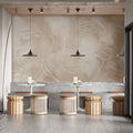 Abstract Face Line Art Wallpaper Minimal Modern Wall Mural Design YK-06019