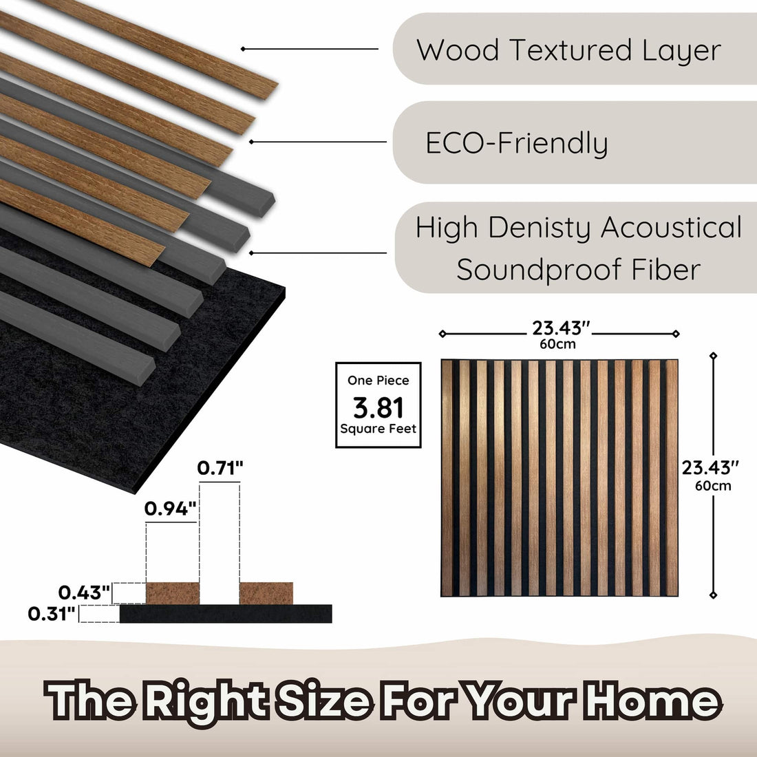 Acoustic Wall Panels for Sound Damping - Noise Reduction Panels