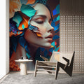 Beauty Salon Wallpaper  Hairdresser Wall Mural 