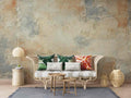 Beige Gray Plaster Wallpaper  Concrete Textured Wall Mural YS-05025