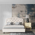 Blue Rustic Wallpaper | Concrete Textured Wall Mural YF-02500