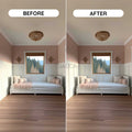 Pre-Cut & Peel and Stick Half Frame Set- CST-009-before-after-montage-photos