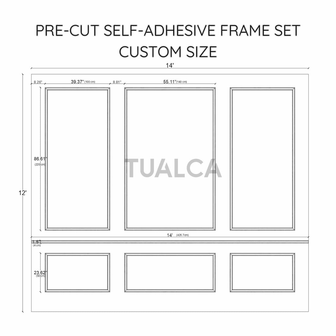 CST-021-wall-moulding-frame-kit-trim-set