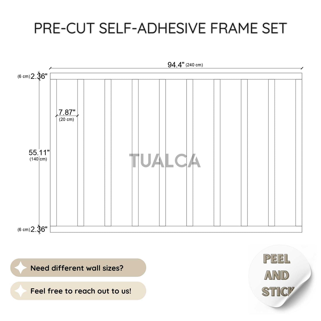 Ready for Paint Wall Trim Decorative Moldings CST-034