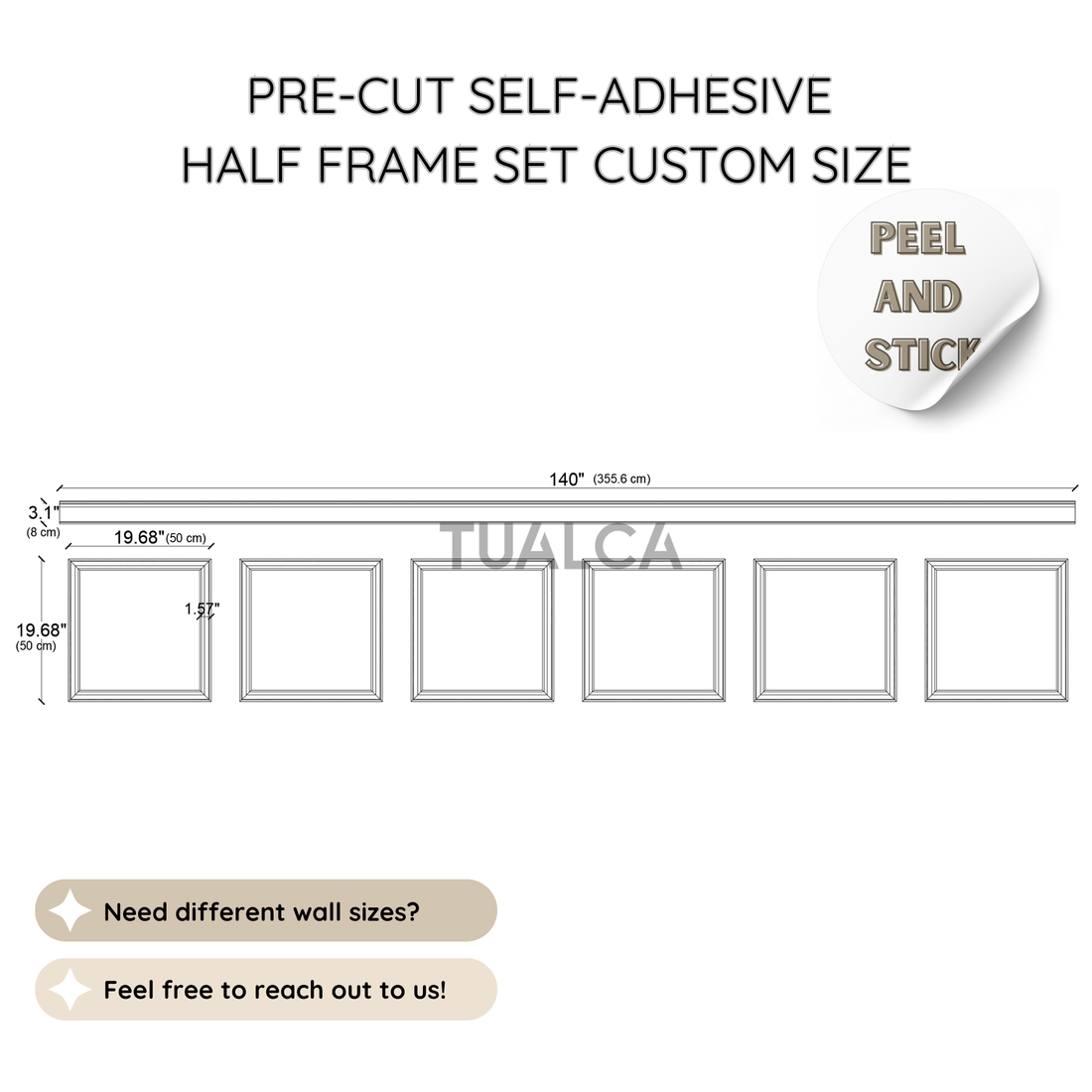 CST-041-peel-and-stick-wall-moulding-frame-set