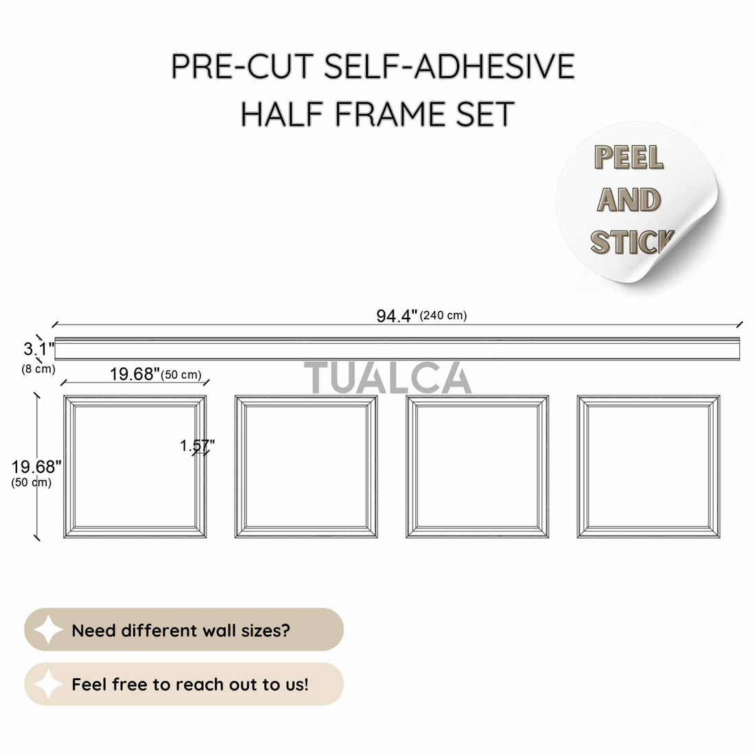 CST-041-peel-and-stick-wall-moulding-frame-set