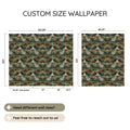 Custom Size Lush Jaipur Garden Wallpaper YM-30019