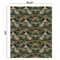Custom Size Lush Jaipur Garden Wallpaper YM-30019