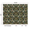 Custom Size Lush Jaipur Garden Wallpaper YM-30019