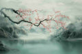 Chinese_Landscape_Wallpaper_Lake_Scenery_Mural_YD-05110_1