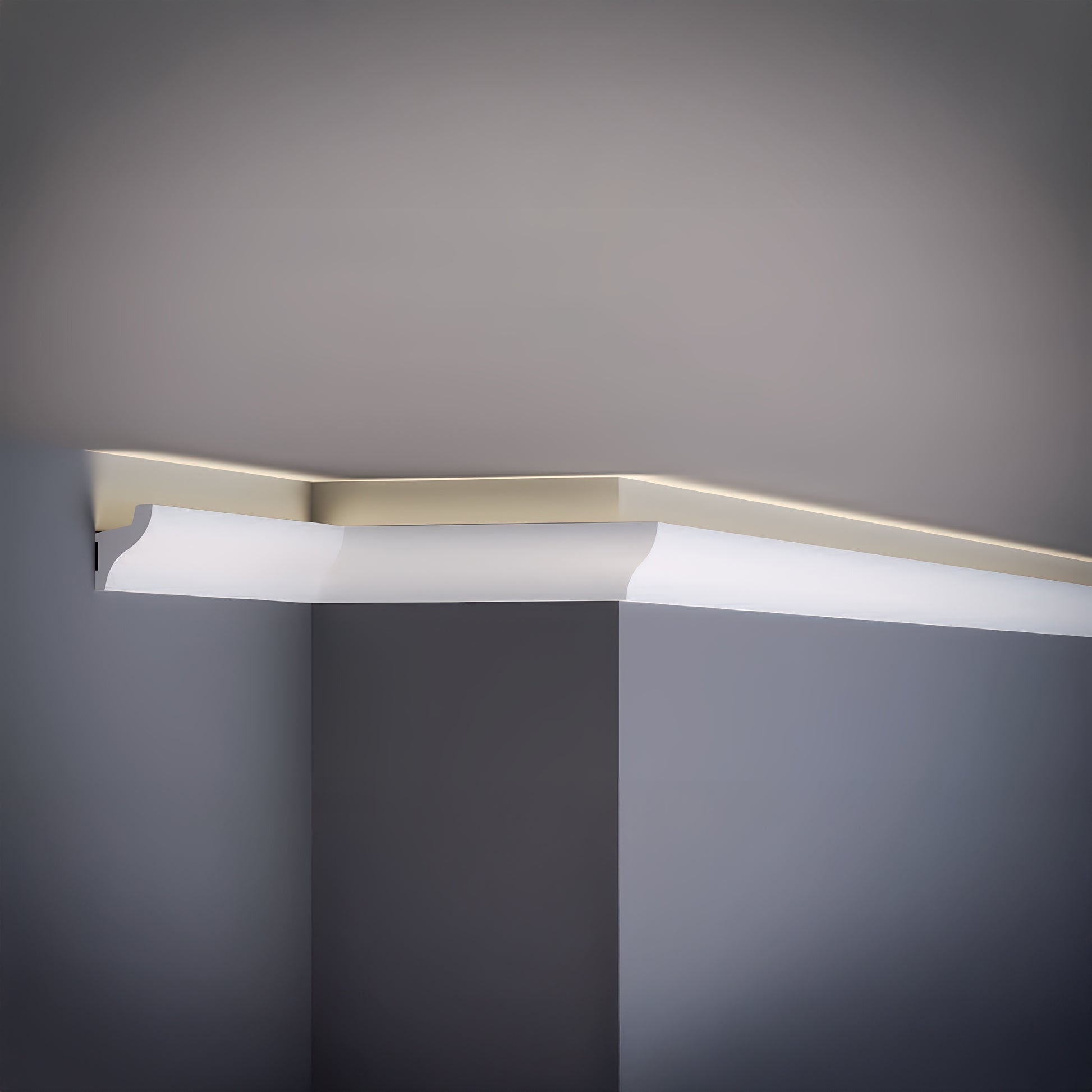 Crown Molding with Led Duct Ceiling Decor ACL-006