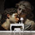 Cupid and Psyche Oil Painting Wallpaper  Mythological Wall Art YM-00277