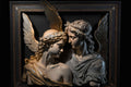 Cupid and Psyche Wallpaper  Greek Mythology Wall Mural YM-00275