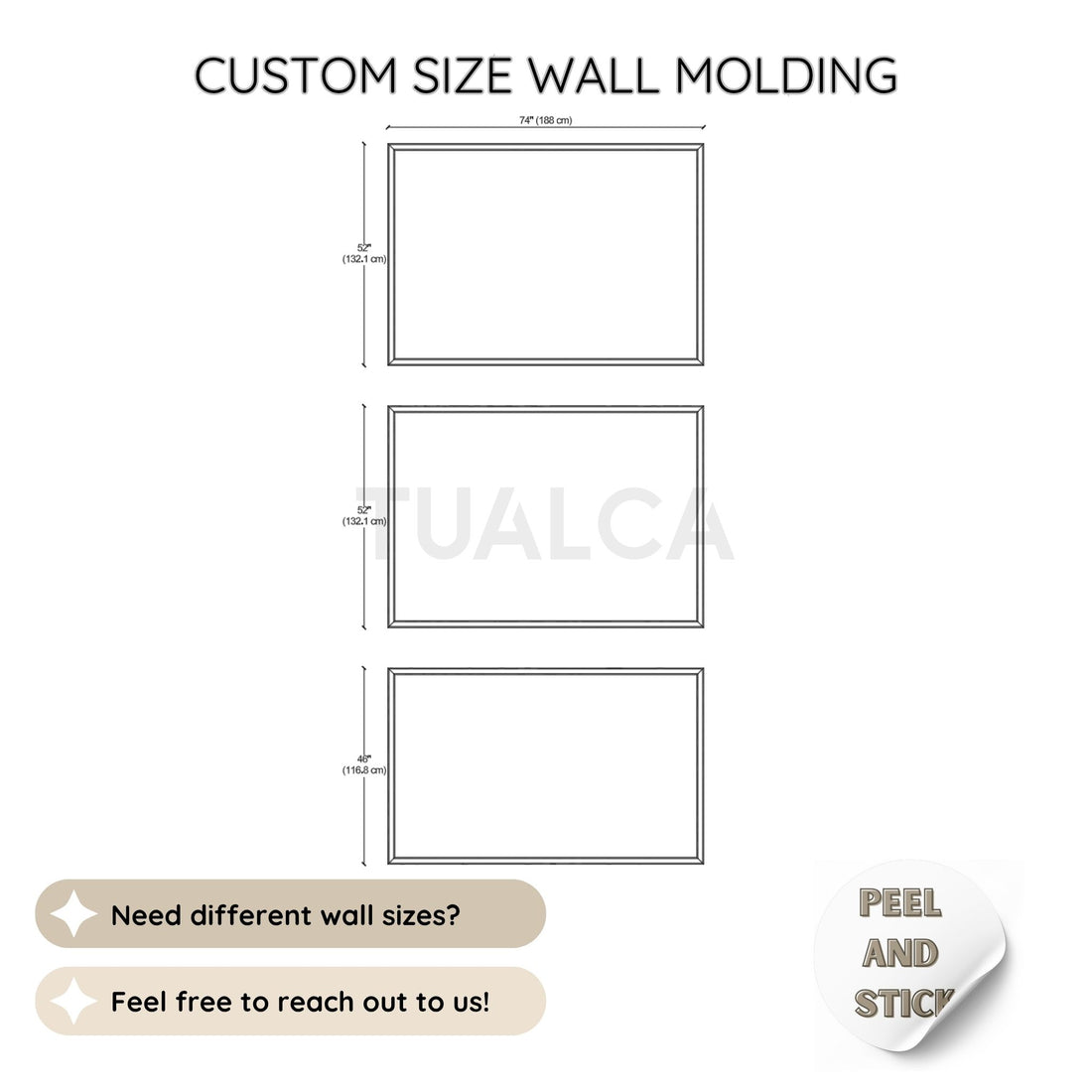 Wal lMolding Kit_Pre-Cut Paintable PolymerTrimSet