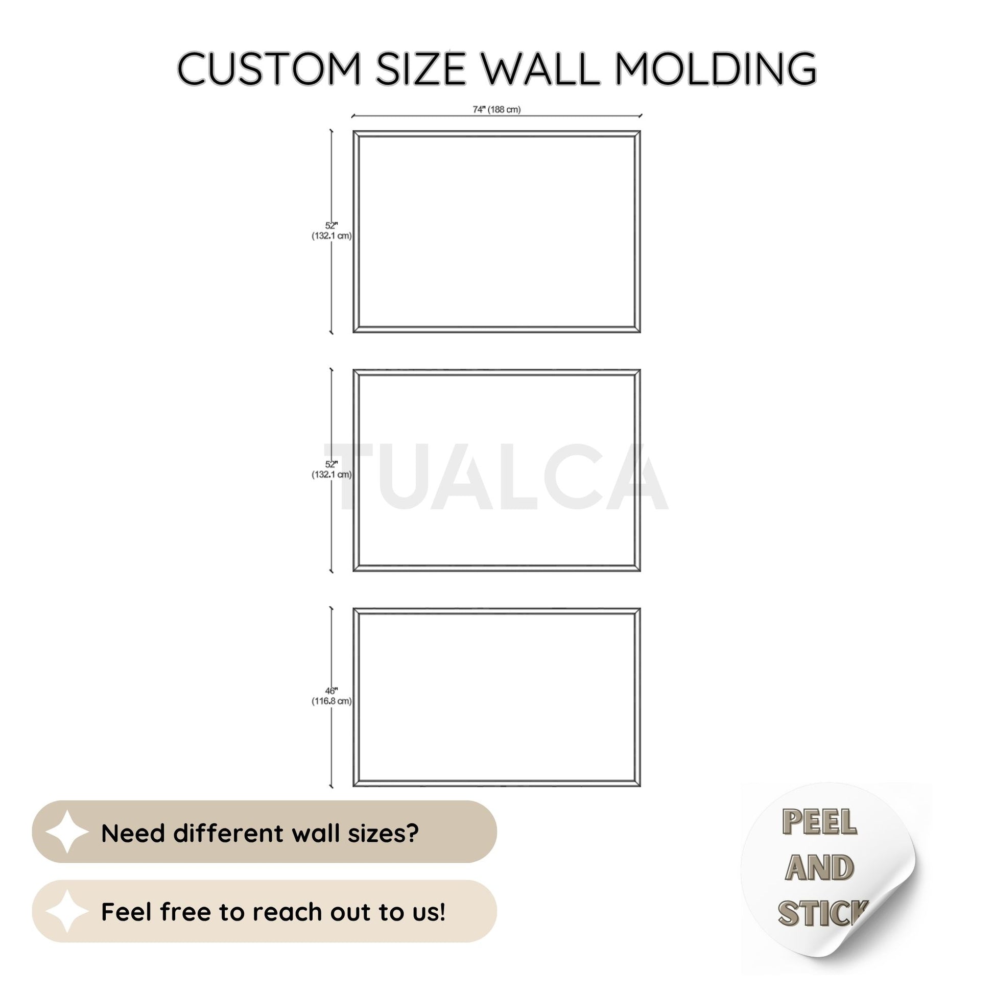 Wal lMolding Kit_Pre-Cut Paintable PolymerTrimSet