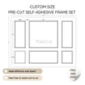 Custom Design  Nursery Room Paintable Wall Molding