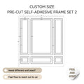 Custom Design Peel and Stick Wall Moulding Kit CST-049