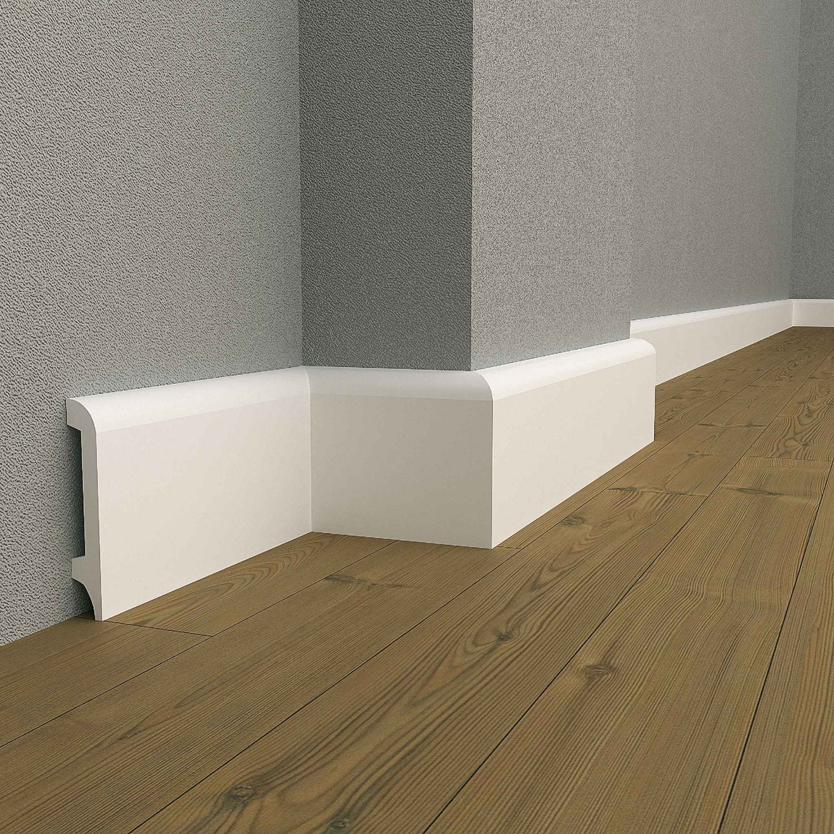Water Resistant Baseboard Molding DSK-11015 | Polymer Skirting Board ...