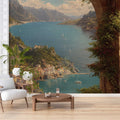 Enchanting Mediterranean Wallpaper The Elegance of the Amalfi Coast YM-06005