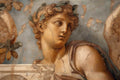 peel and stick wallpaper Eros Wallpaper, Renaissance Greek Mythology Wall Art YS-00711