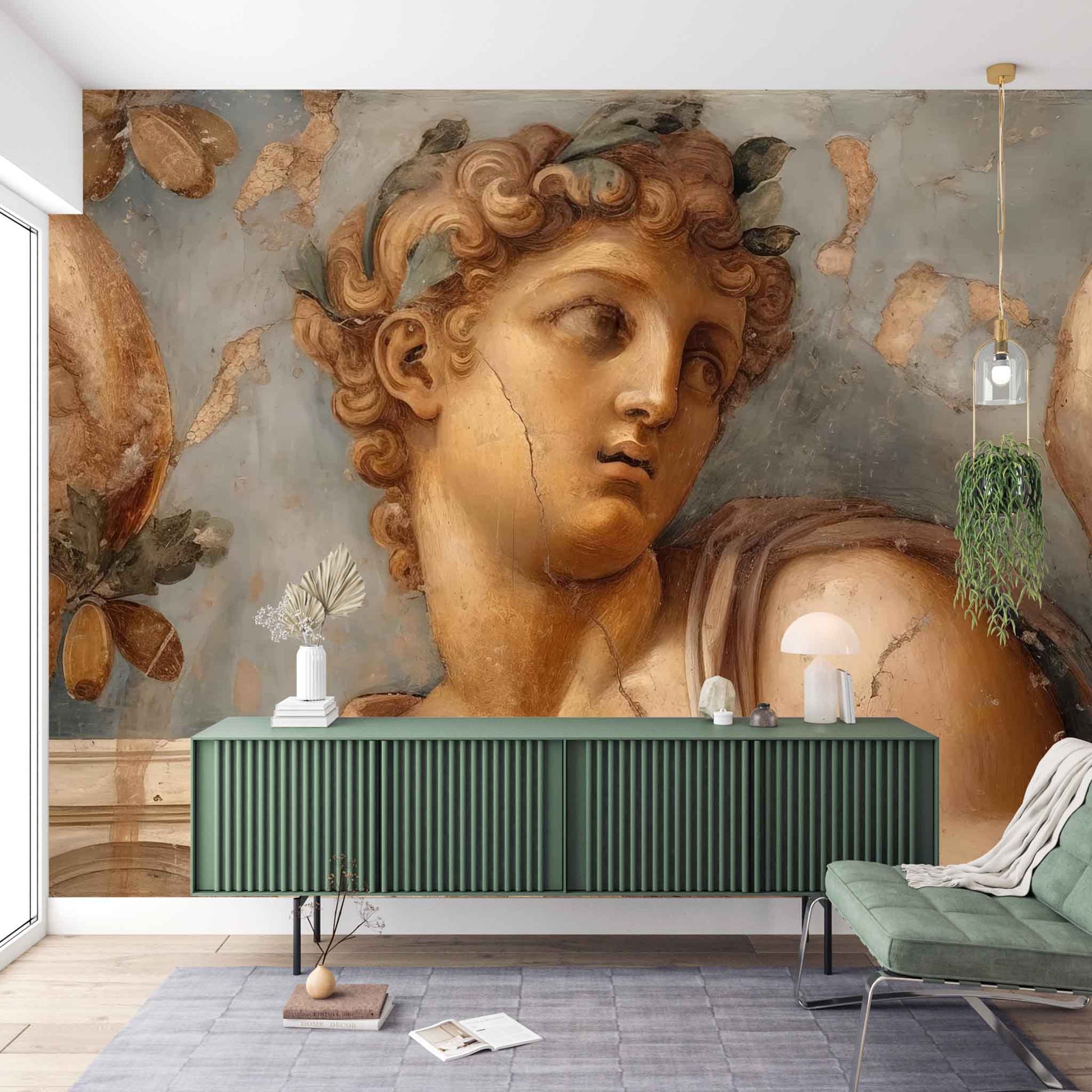 Eros Wallpaper, Renaissance Greek Mythology Wall Art YS-00711