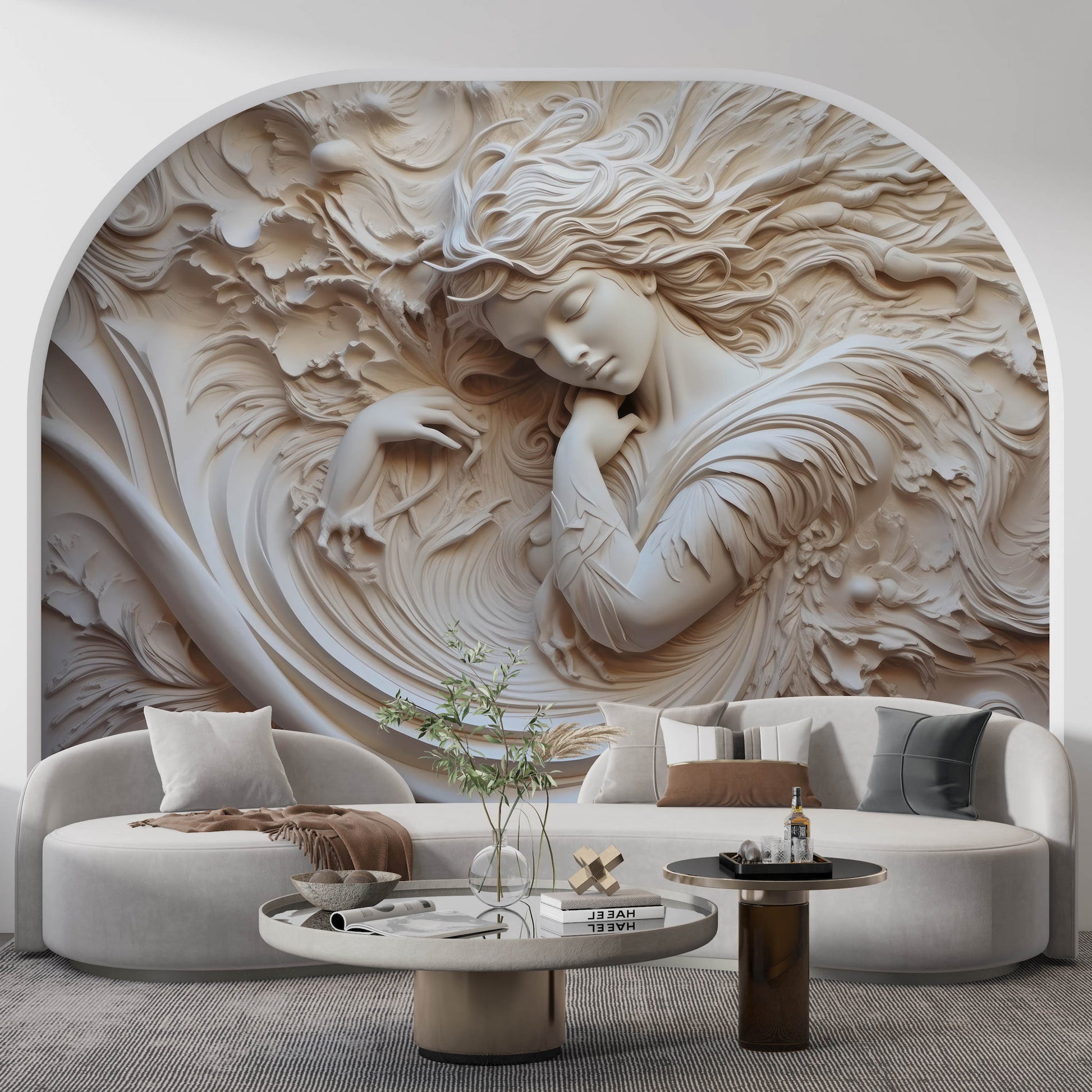 Goddess Venus Relief Wallpaper | Roman Mythology Mural