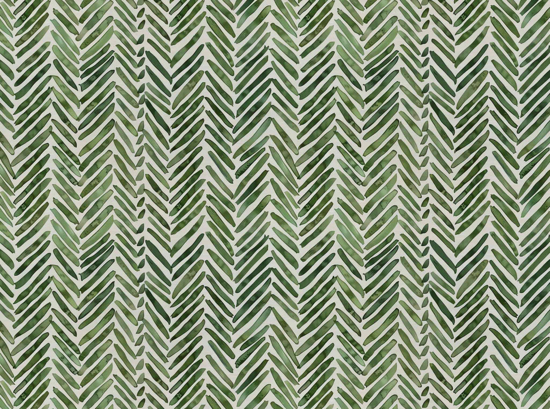 Green Herringbone Wallpaper, Removable Olive Wall Decal YCO-02558