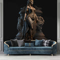 Helen Troy Statue Wallpaper  Greek Mythology Mural  YM-00299