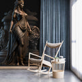 Helen Troy Statue Wallpaper  Greek Mythology Mural  YM-00299