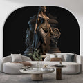Helen Troy Statue Wallpaper  Greek Mythology Mural  YM-00299