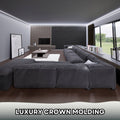 Crown Molding with Led Duct | Easy Install Decorative Trim ACL-005