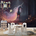 Magic Unicorn Wallpaper Fairy Wall Mural YCO-00009 wallpaper peel and stick