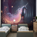 Magic Unicorn Wallpaper  Fairy Wall Mural YCO-00009
