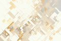 Modern Geometric Wall Art | Boho Beige Neutral Wall Mural YMO-05037