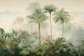 Palm Trees Tropical Wallpaper | Jungle Landscape Wall Mural