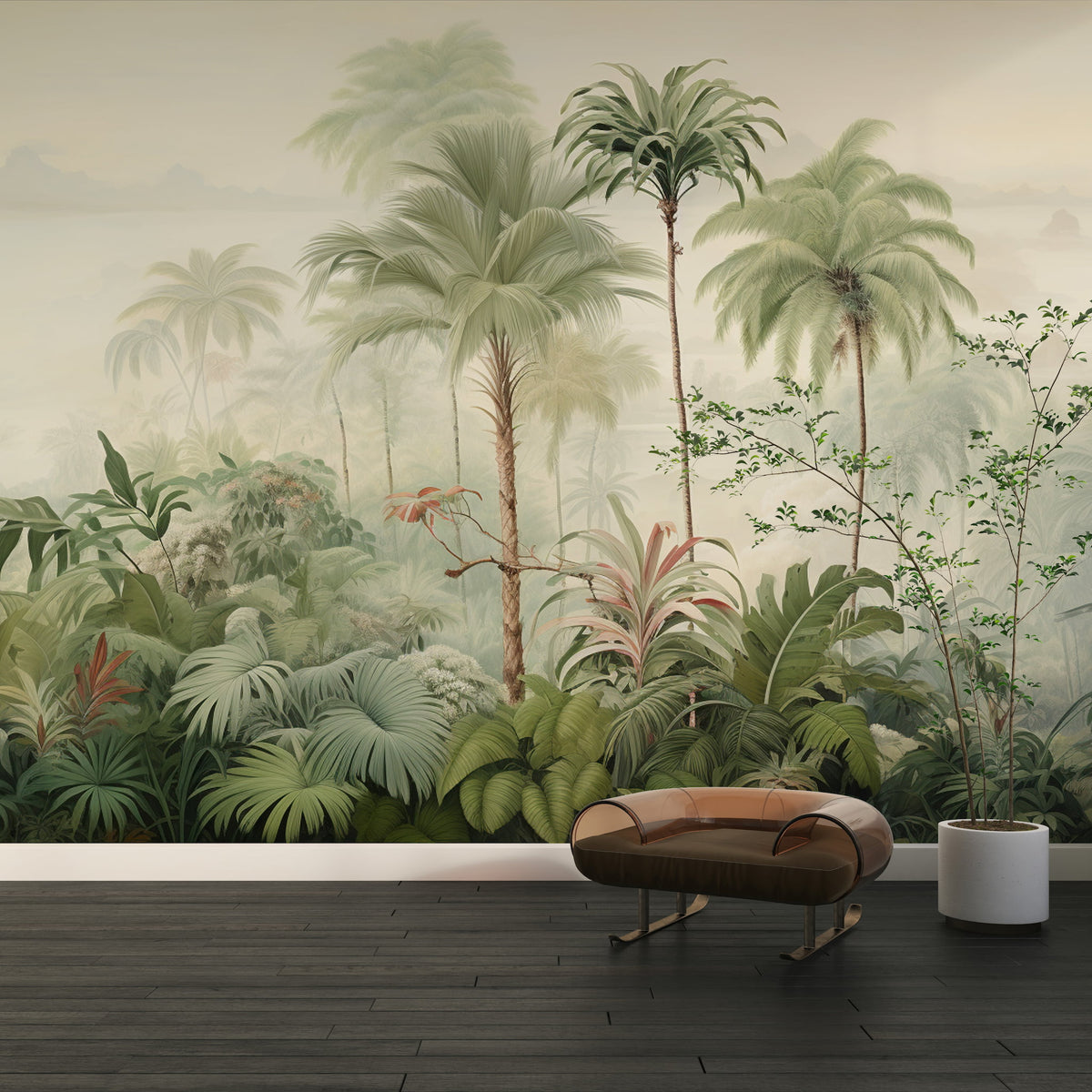 Palm Trees Tropical Wallpaper | Landscape Wall Mural