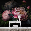 Peony Flower Wallpaper  Floral Wall Mural YF-00062