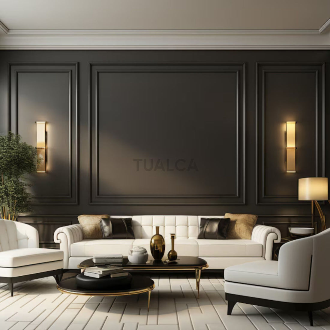 Custom Design Wall Molding Pre-Cut 4 cm Wall Trim Kit CST-053