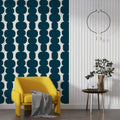 Quadrilateral Shape Wallpaper  Retro Abstract Wall Art YDT-04053