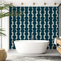 Quadrilateral Shape Wallpaper  Retro Abstract Wall Art YDT-04053