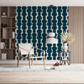Quadrilateral Shape Wallpaper  Retro Abstract Wall Art YDT-04053