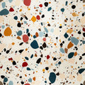 Rainbow Terrazzo Wallpaper  Colorful Kitchen Wall Mural YDT-02536