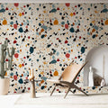 peel and stick wallpaper Rainbow Terrazzo Wallpaper Colorful Kitchen Wall Mural YDT-02536